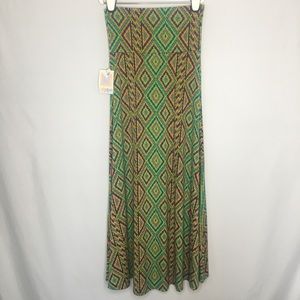 LuLaRoe Maxi Skirt Boho Aztec NWT